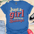 Just a girl who loves bulldogs - V10 - 3D Blocks T-Shirt